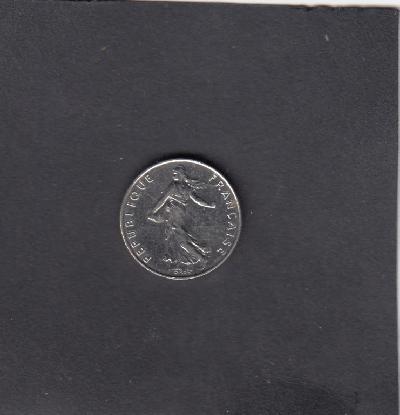 Beschrijving: 1/2 Franc 